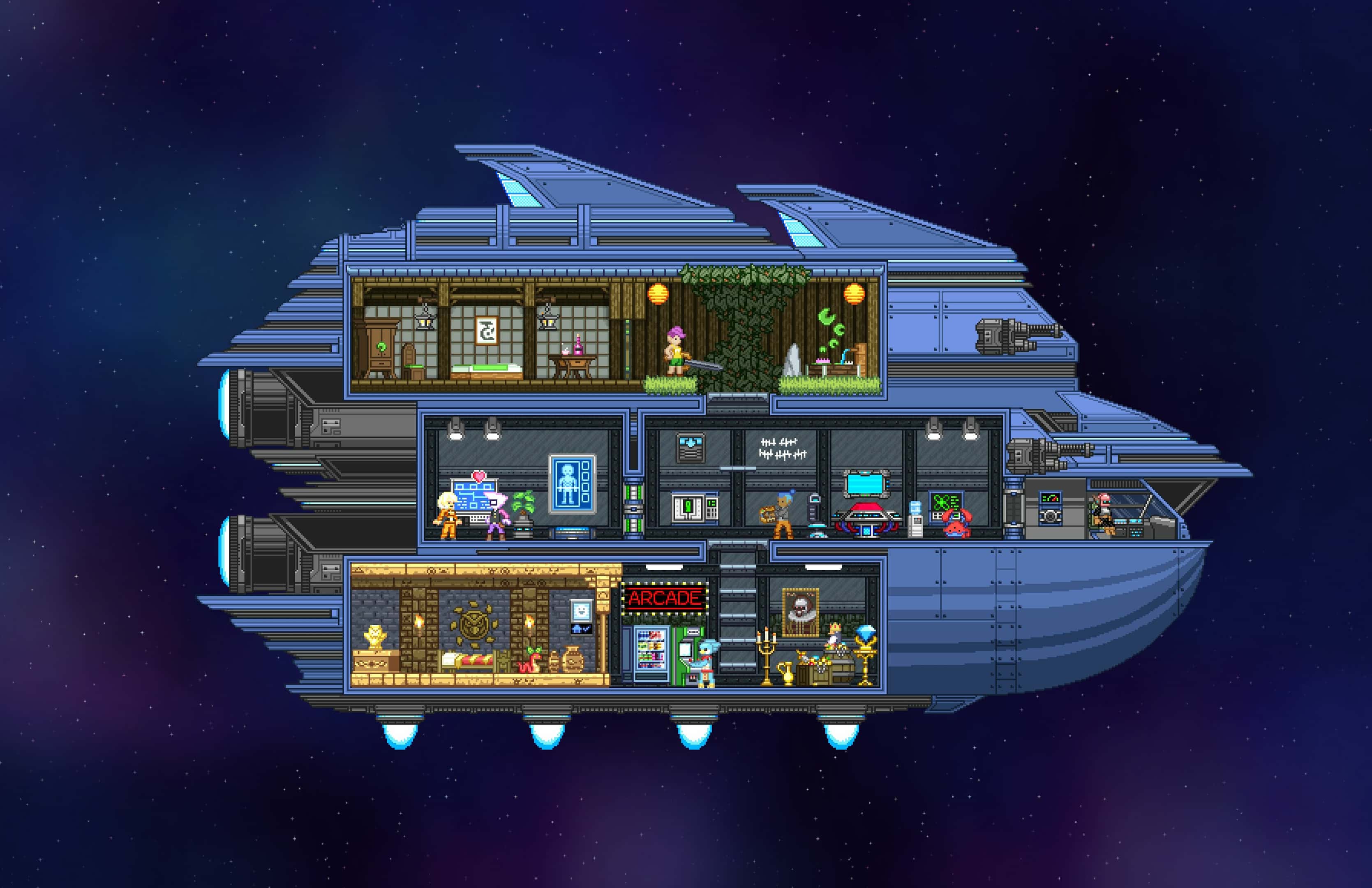 #1. Starbound (GOG) By: Chucklefish