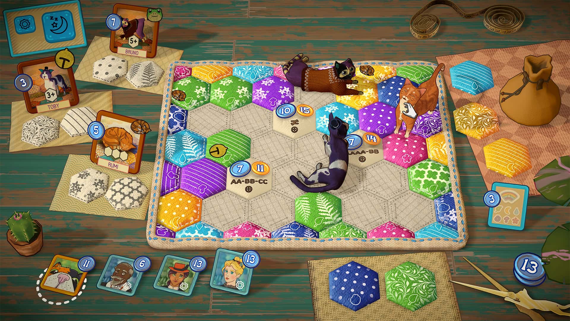 #2. Quilts and Cats of Calico (GOG) 由: Monster Couch, Flatout Games