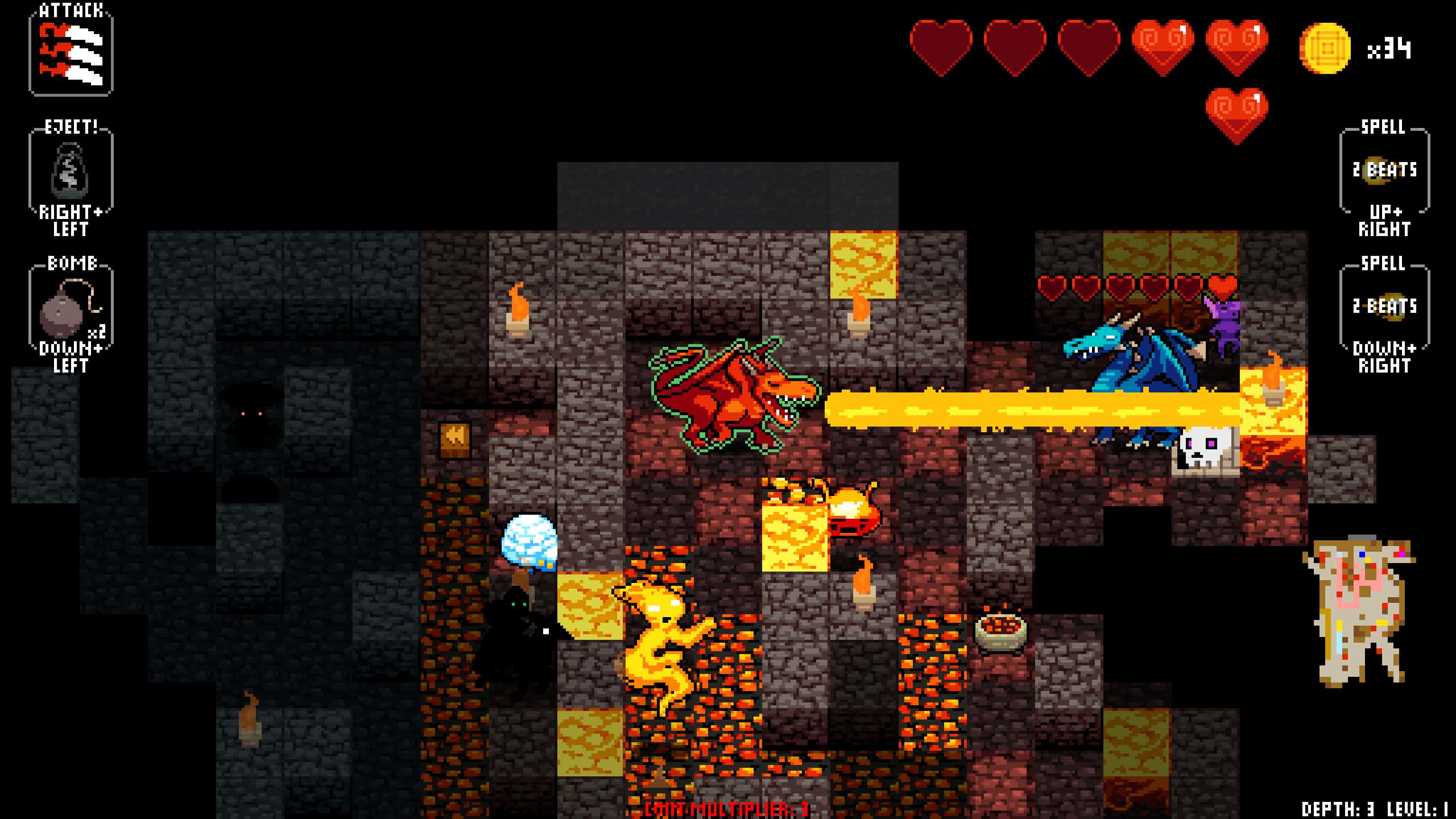 #2. Crypt of the NecroDancer: SYNCHRONY (GOG) By: Brace Yourself Games
