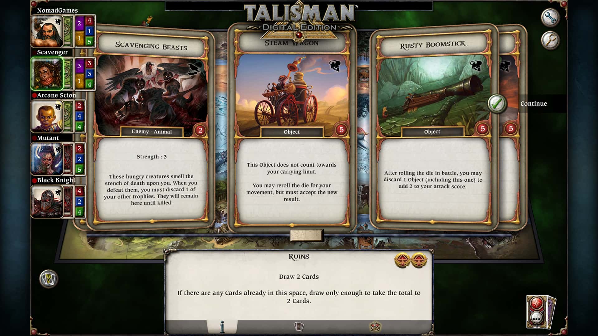 #4. Talisman - The Cataclysm Expansion (GOG) Göre: Nomad Games