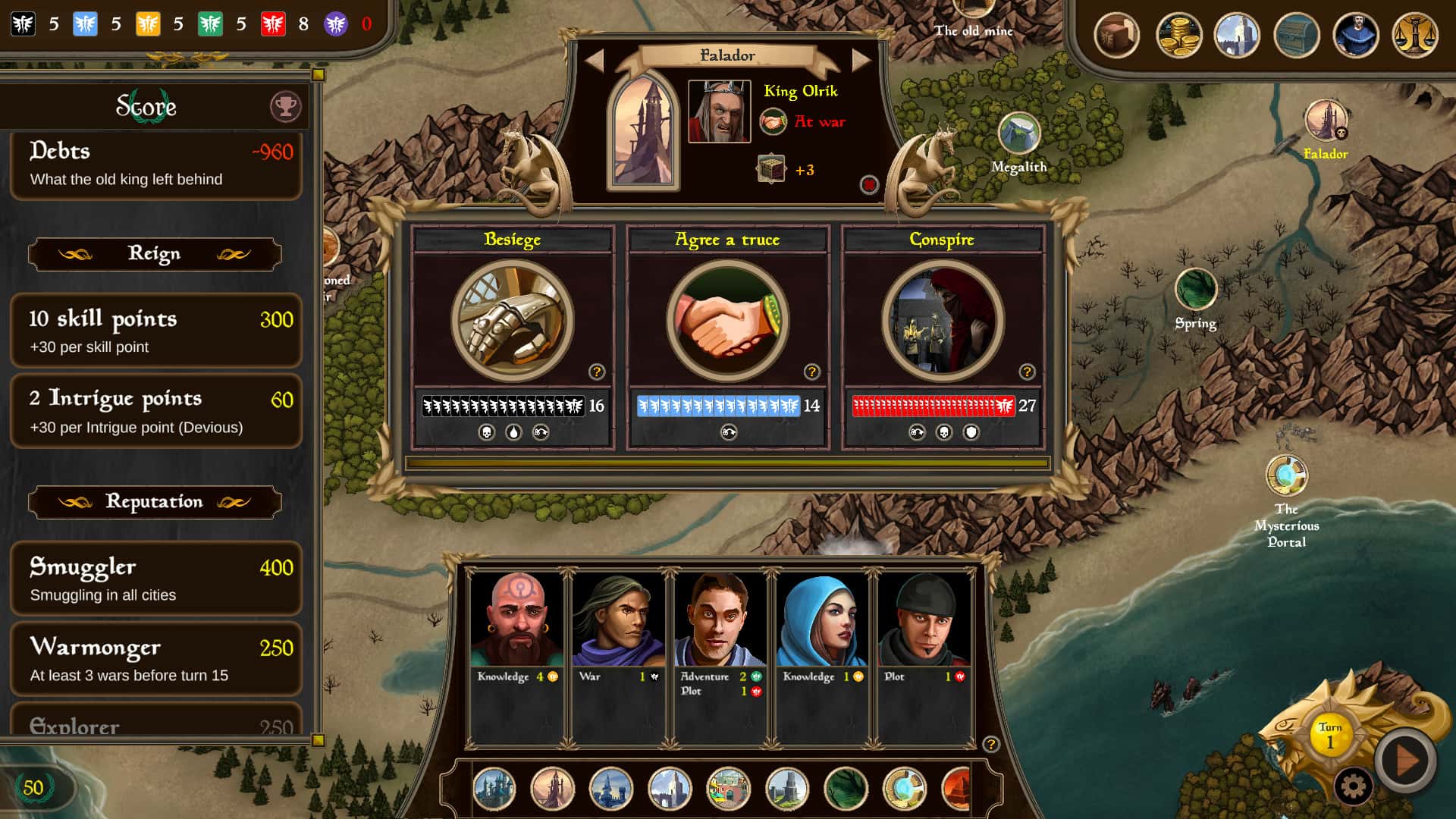#1. Silmaris: Dice Kingdom (GOG) 由: Mi-Clos Studio, Fractale