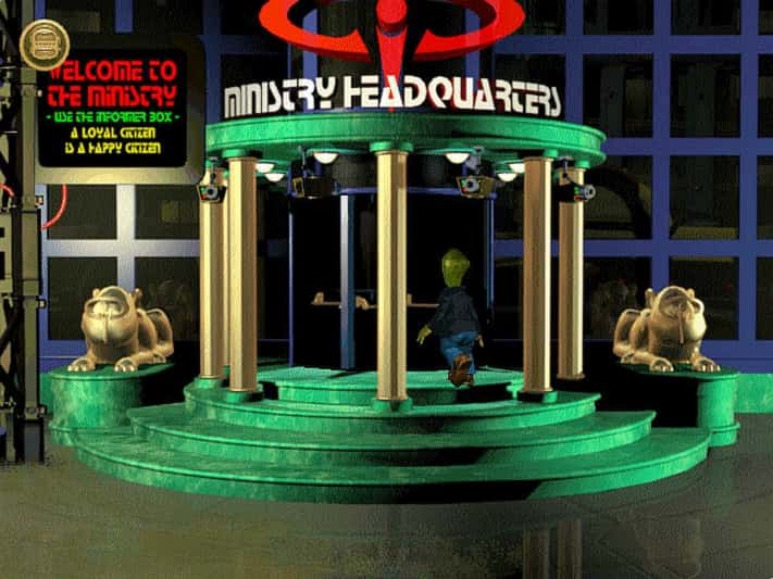 #3. The Feeble Files (GOG) 由: Adventure Soft