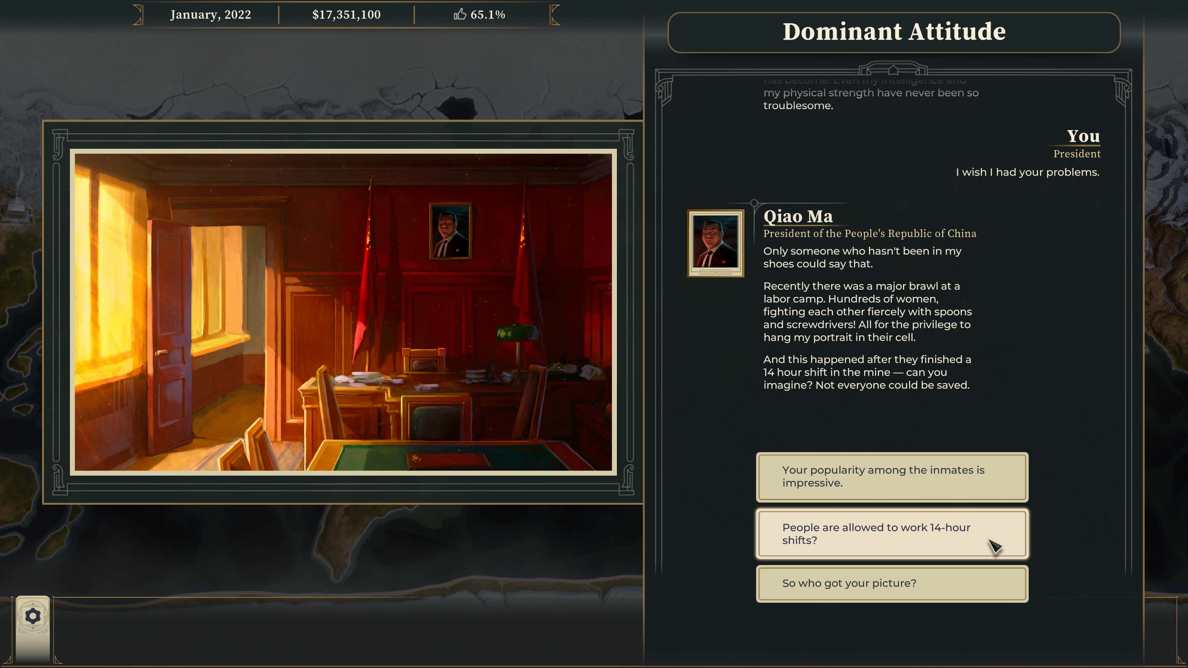 #1. This is the President (GOG) By: THQ Nordic GmbH