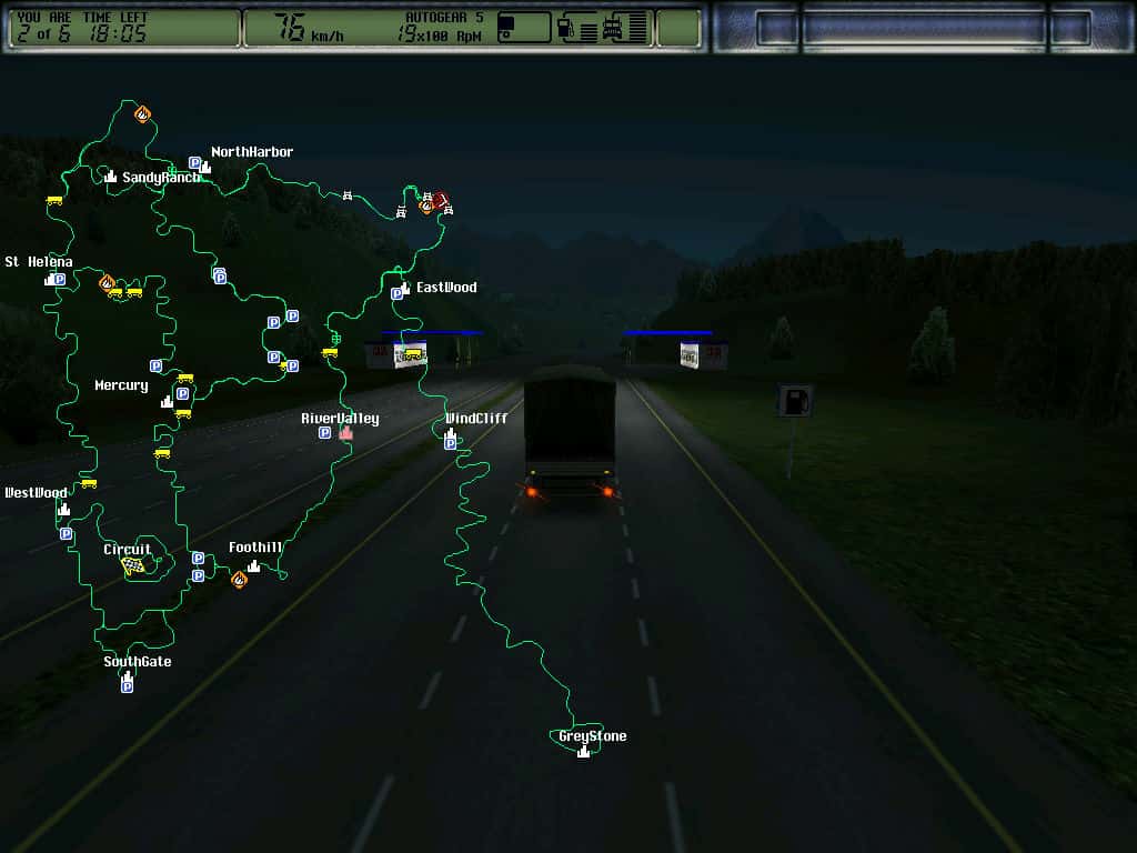 #8. Hard Truck 2: King of the Road (GOG) De: Fulqrum Publishing