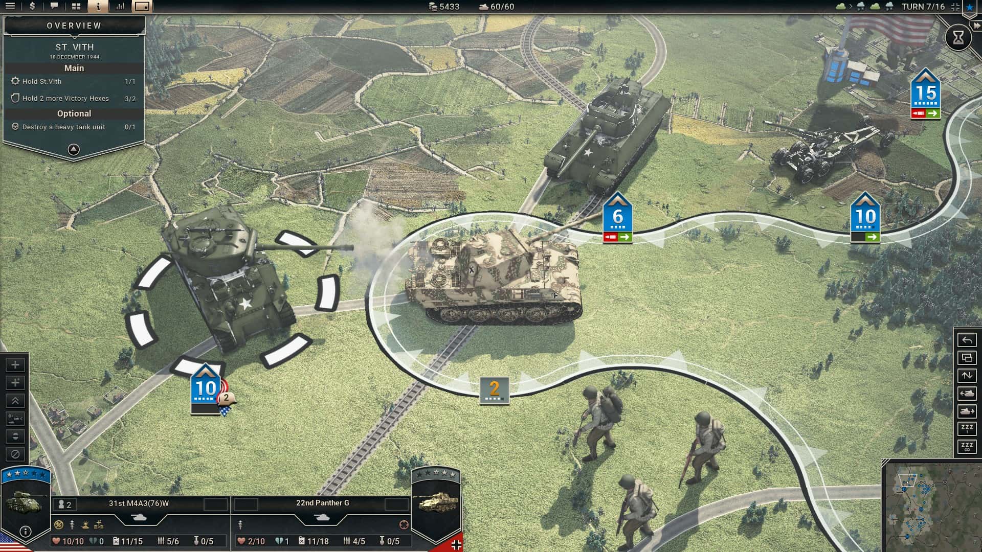 #2. Panzer Corps 2: Frontlines - Bulge (GOG) 由: Slitherine Ltd.