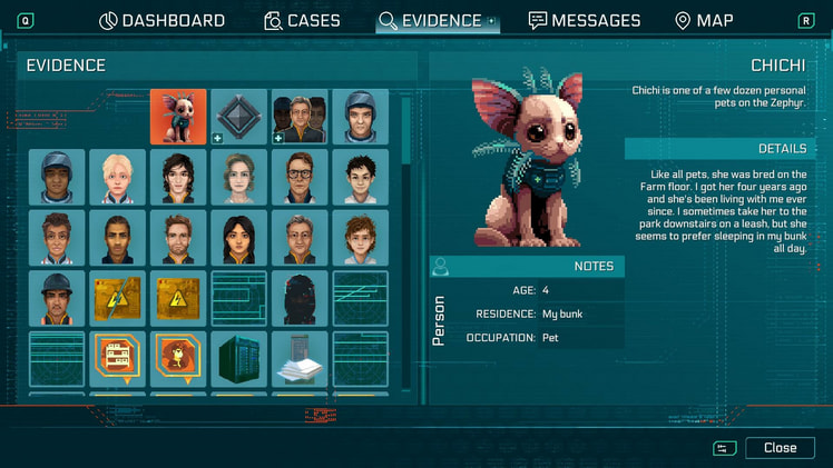 Between Horizons – A Sci-Fi Detective Adventure screenshot screenshot 1