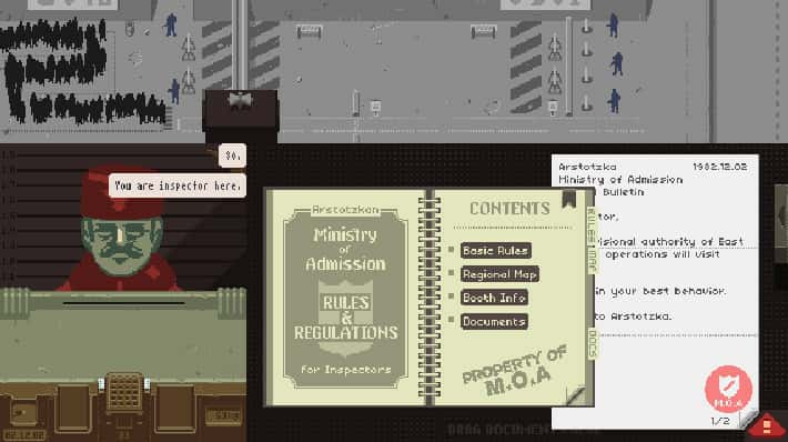 #6. Papers, Please (GOG) От: 3909 LLC