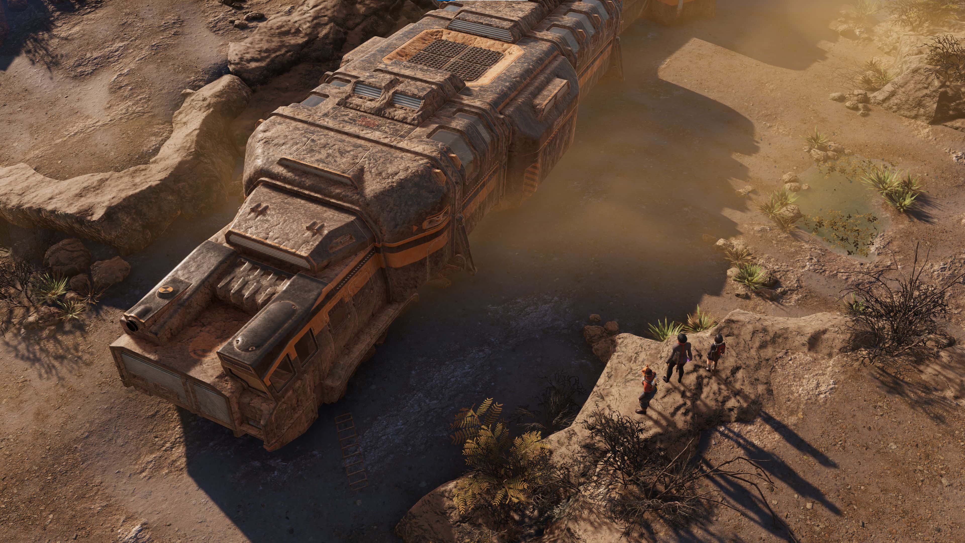 #3. Encased: A Sci-Fi Post-Apocalyptic RPG (GOG) โดย: Prime Matter