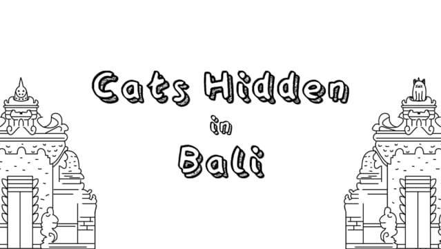 Cats Hidden in Bali
