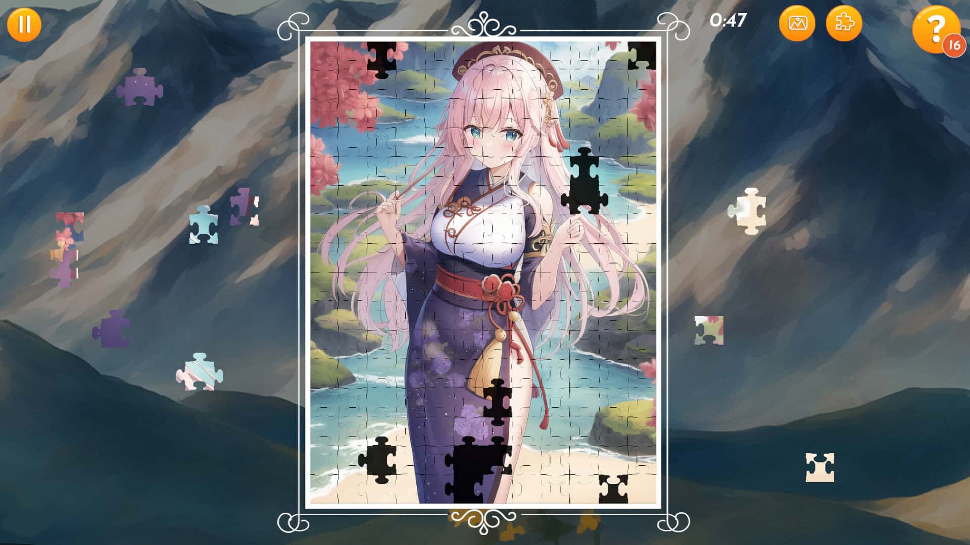 #5. Ultimate Anime Jigsaw Puzzle (GOG) 由: MediBang Games