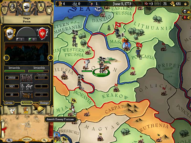 #7. Europa Universalis (GOG) Podle: Paradox Interactive