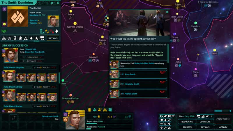 #3. Star Dynasties Bloodlines (GOG) Με: Iceberg Interactive