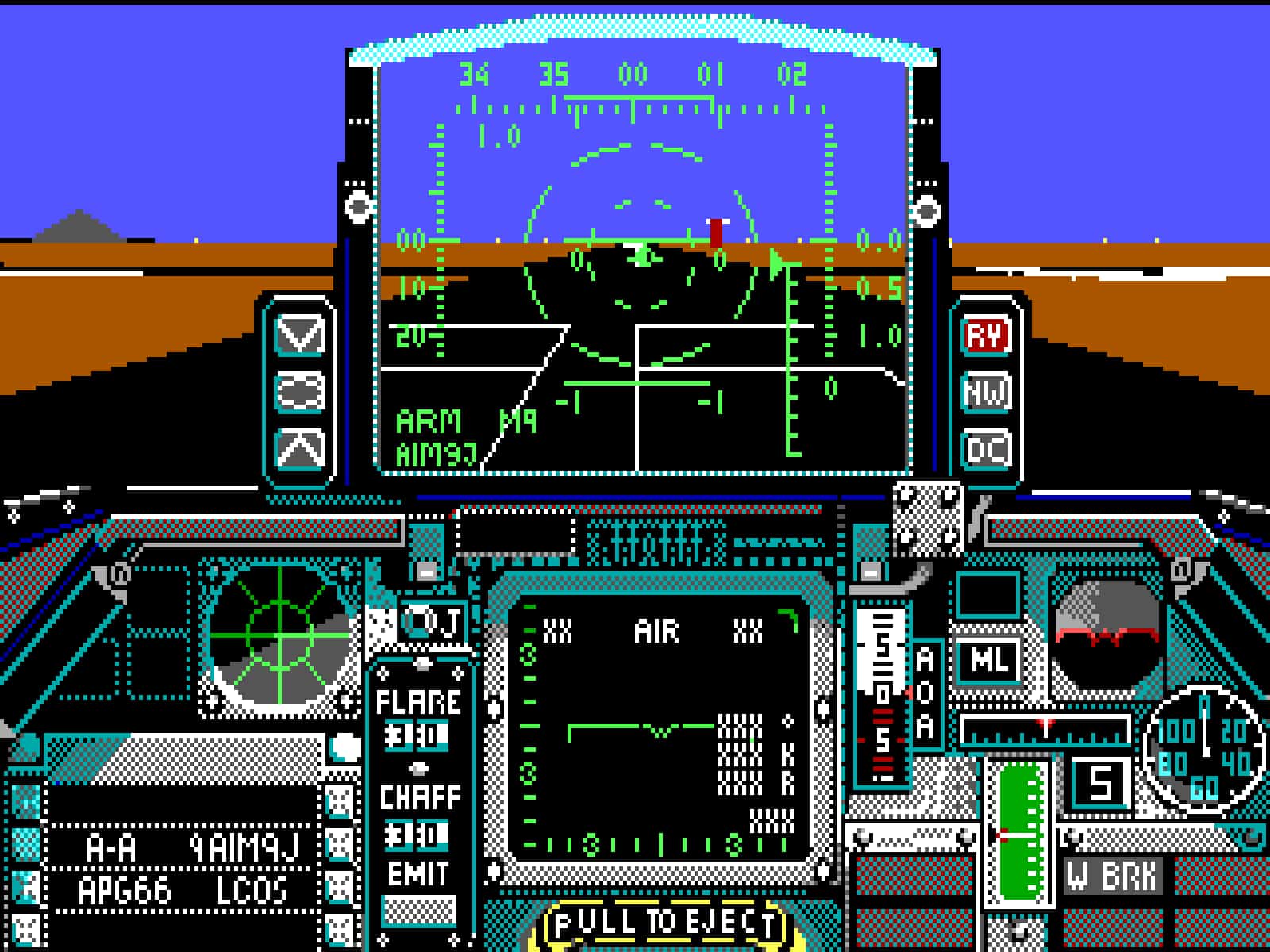 #2. Falcon (GOG) Podle: MicroProse Software