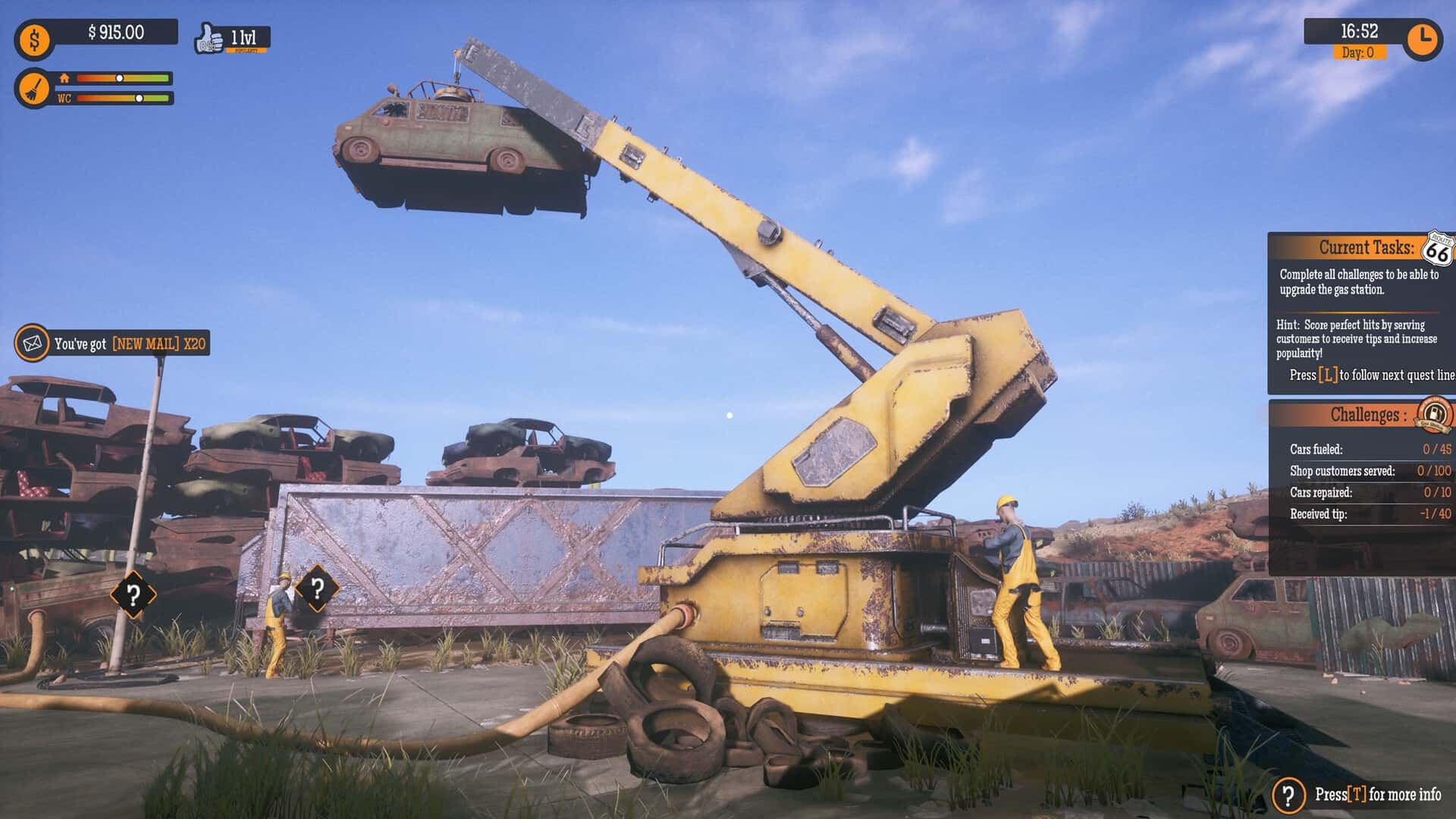 #4. Gas Station Simulator - Car Junkyard DLC (GOG) 由: DRAGO entertainment