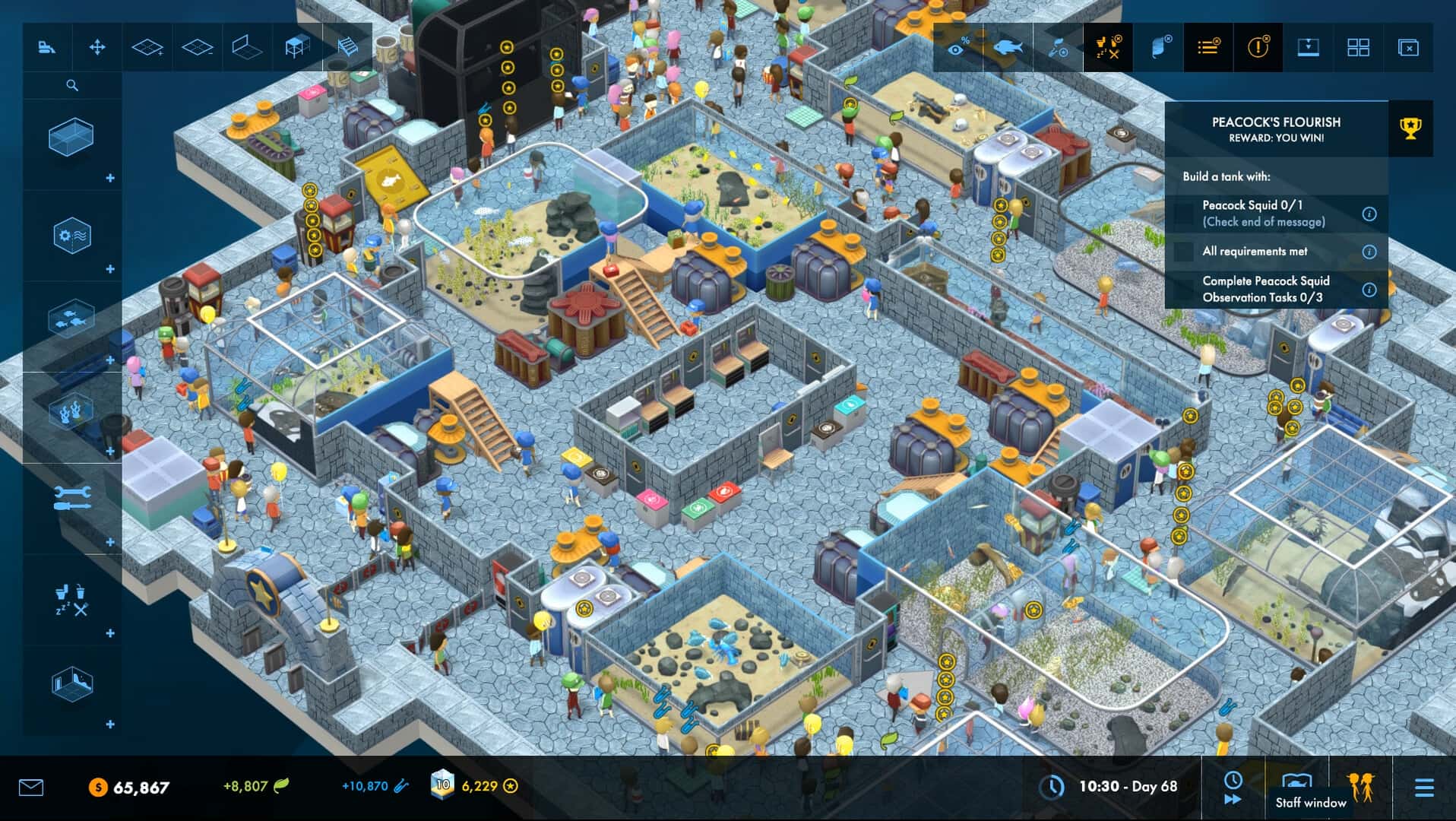 #1. Megaquarium: Deep Freeze - Deluxe Expansion (GOG) Por: Twice Circled