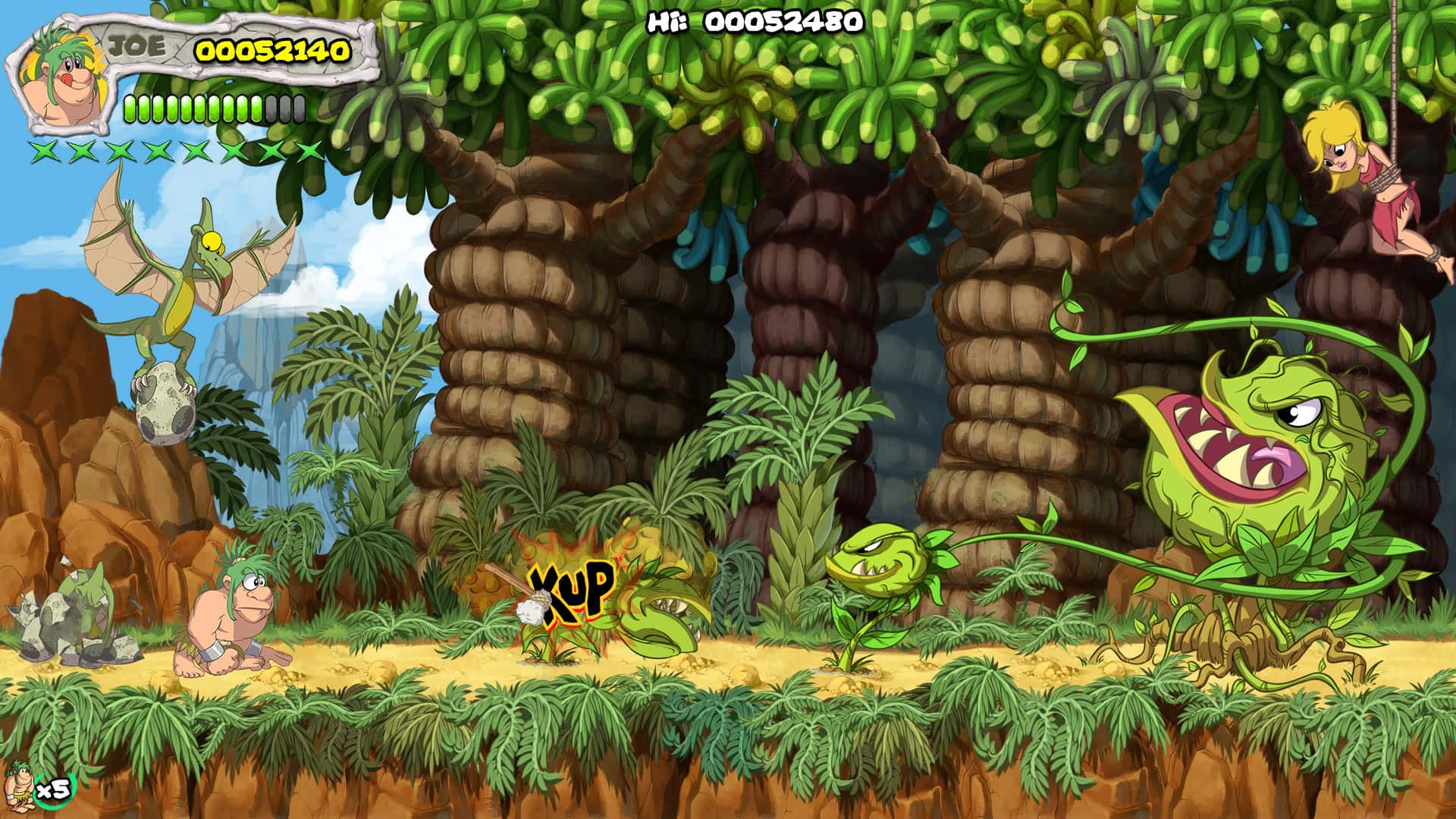 #3. New Joe & Mac - Caveman Ninja (GOG) Bởi: Microids