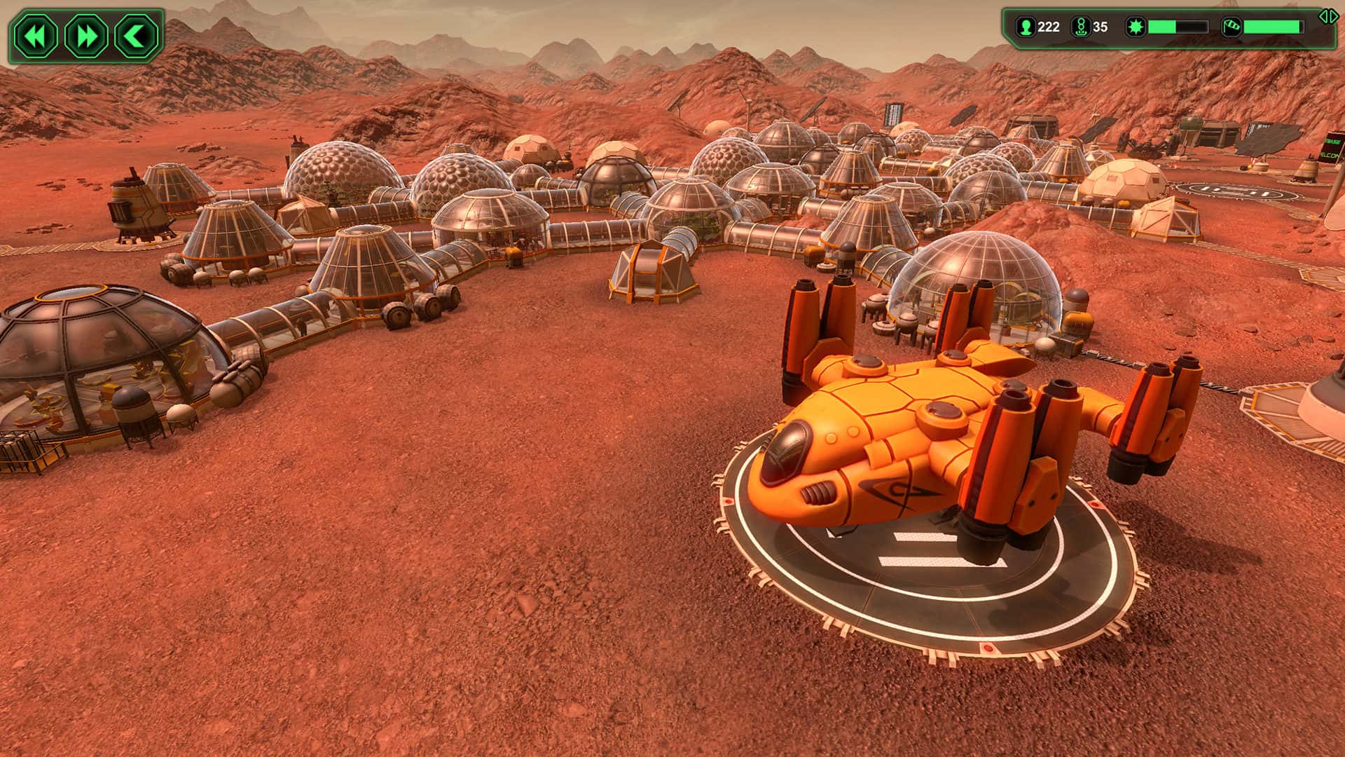 #6. Planetbase (GOG) By: Madruga Works