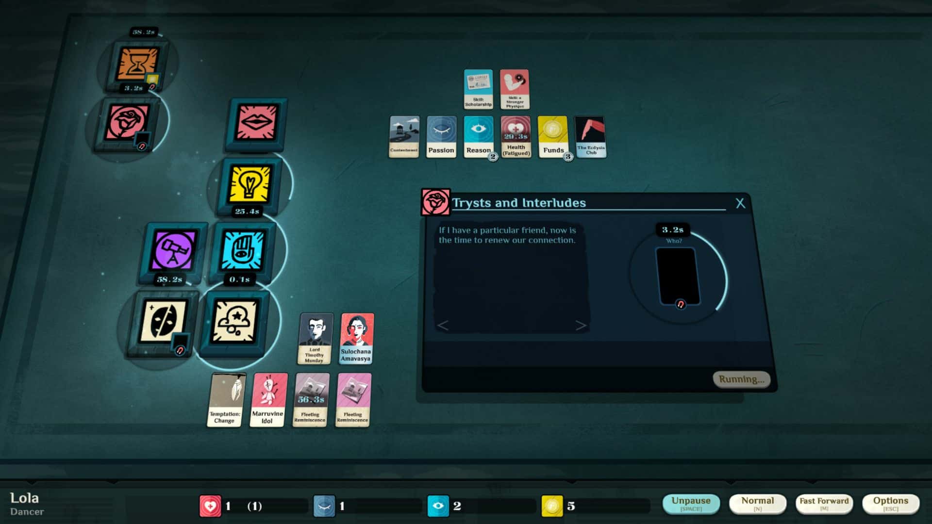 #3. Cultist Simulator: The Dancer (GOG) Door: Weather Factory