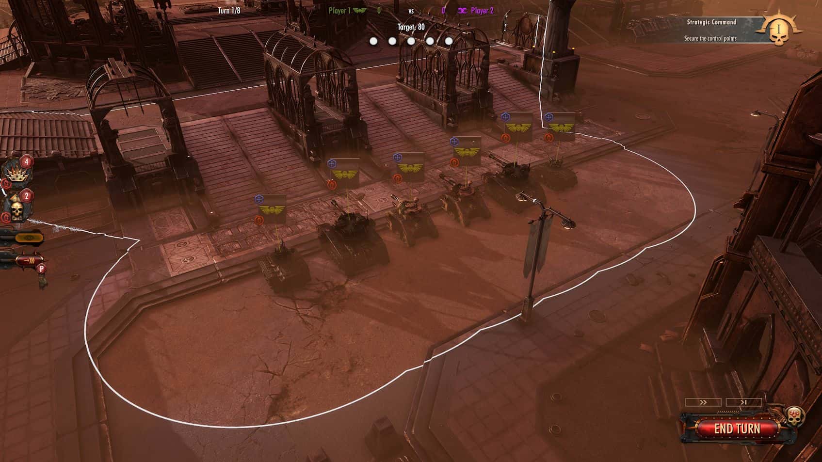 #5. Warhammer 40,000: Battlesector - Astra Militarum (GOG) Bởi: Slitherine Ltd.