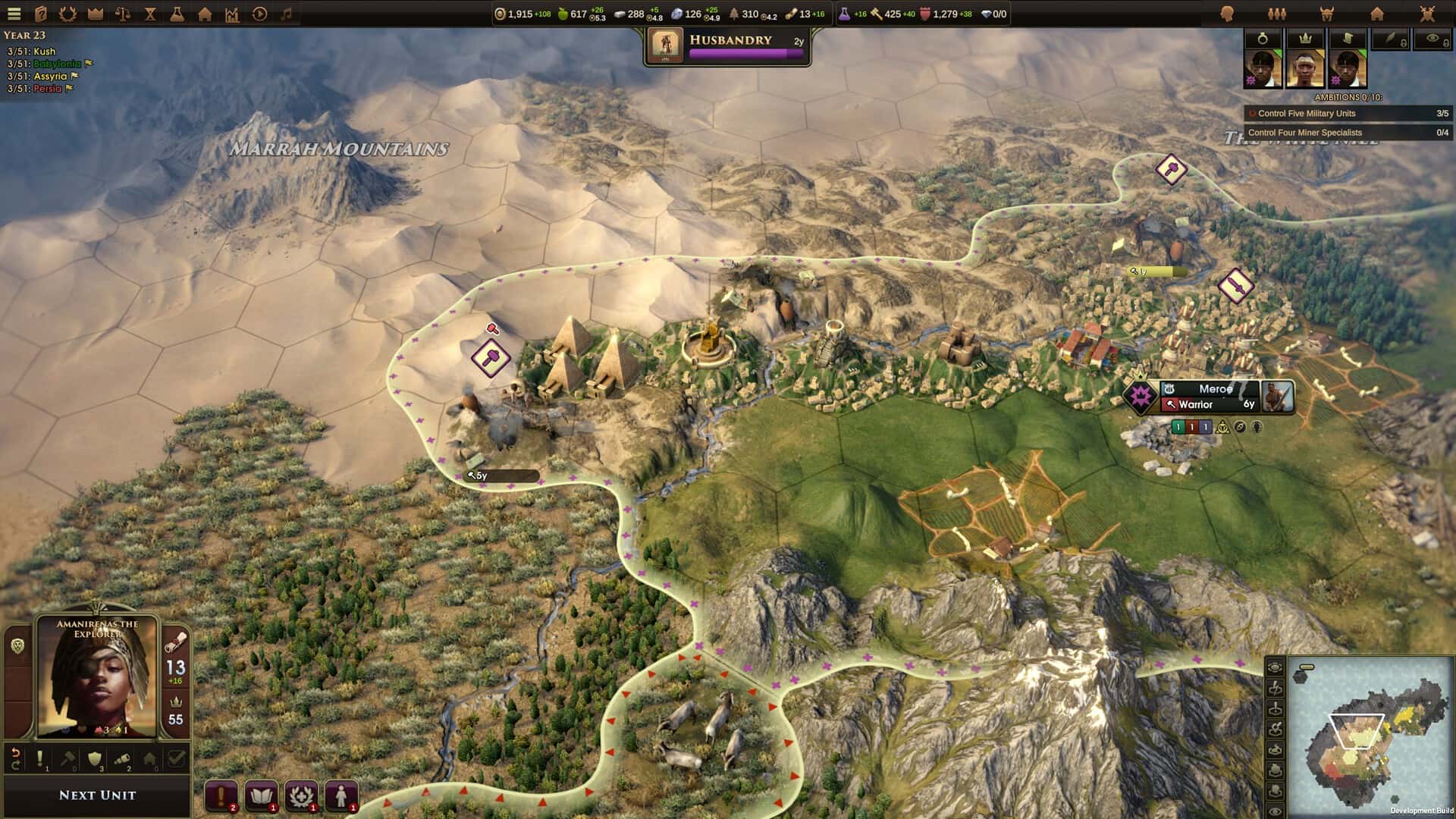 #6. Old World - Pharaohs of the Nile (GOG) โดย: Hooded Horse