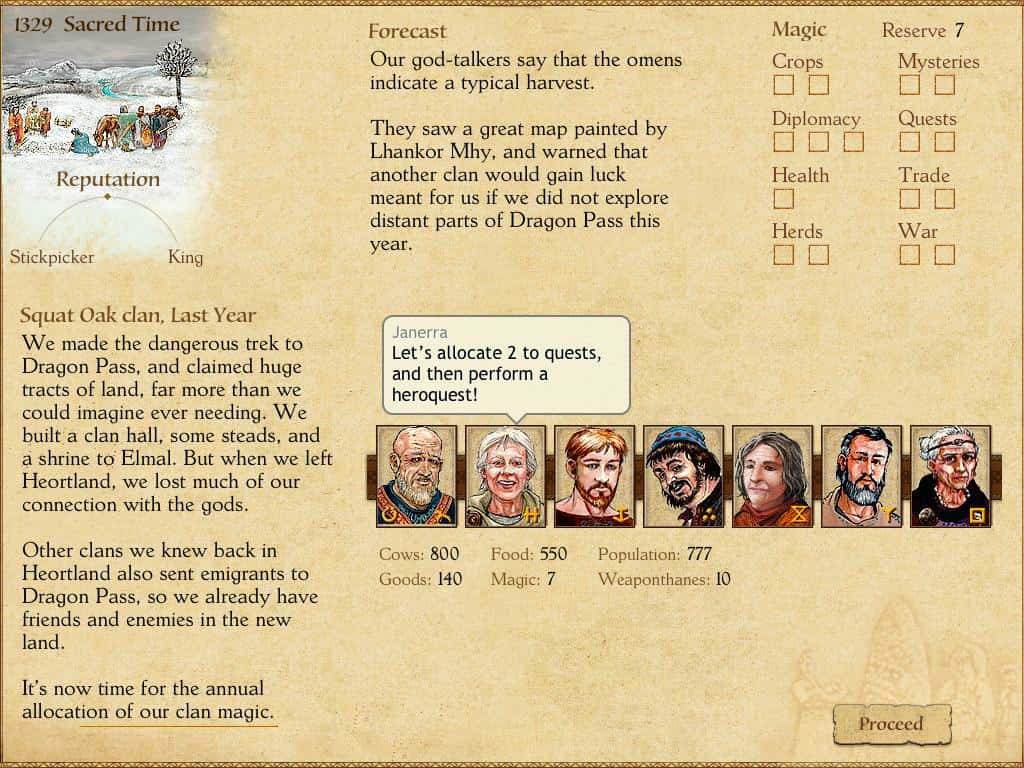 #1. King of Dragon Pass (GOG) โดย: HeroCraft