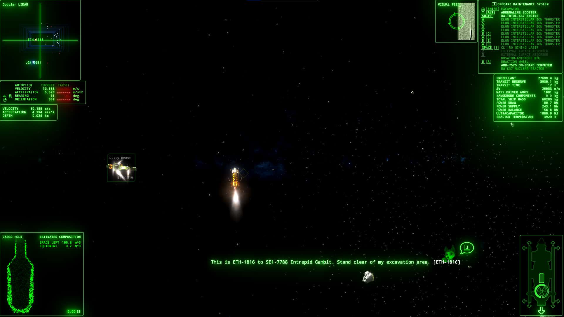 #10. ΔV: Rings of Saturn - Space Furry Edition (GOG) 来自: Kodera Software, Kurki.games