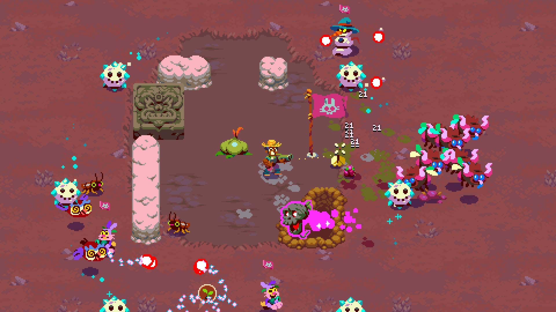 #5. Atomicrops Deluxe Edition (GOG) โดย: Raw Fury