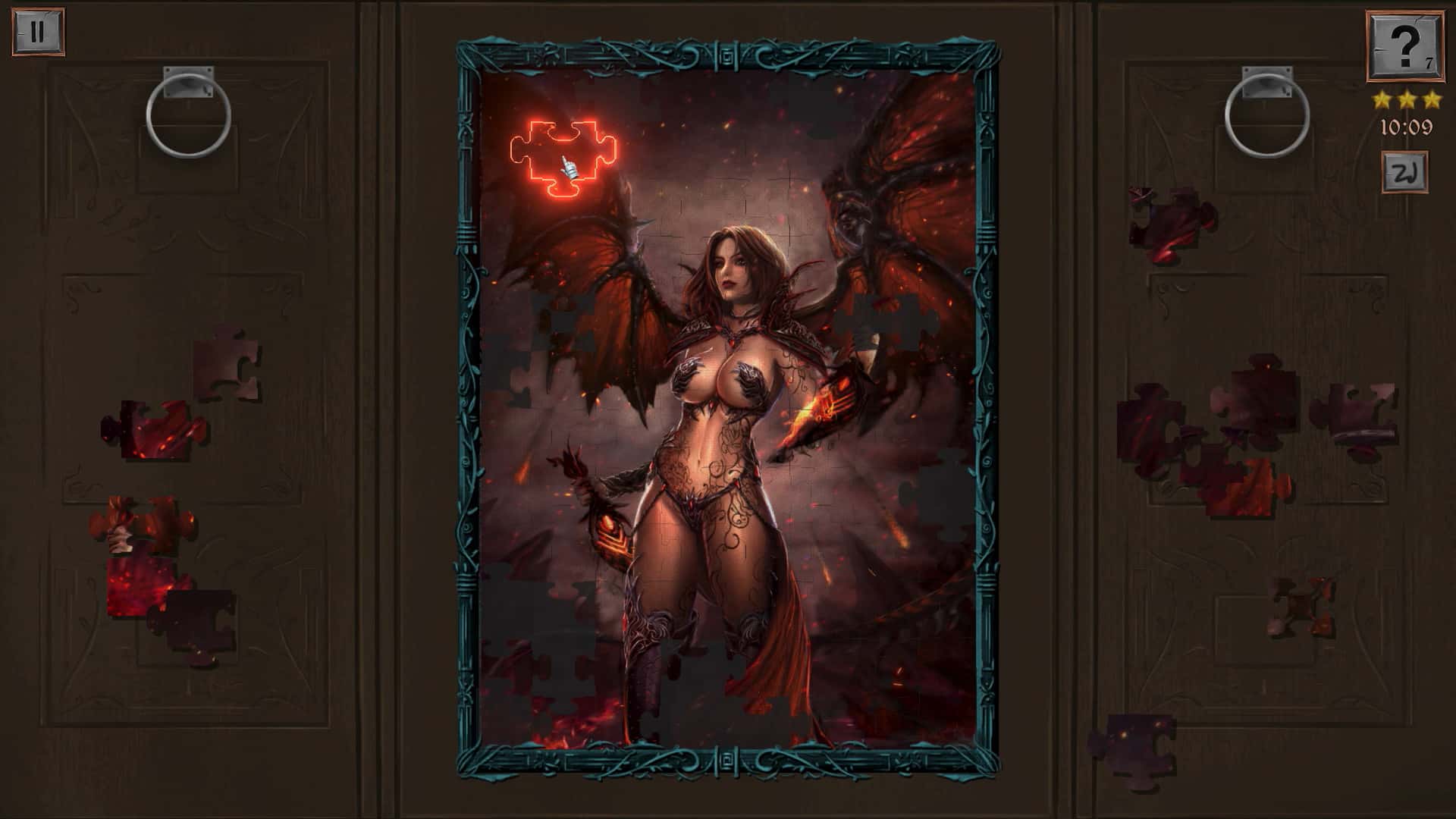 #1. Dark Fantasy: Jigsaw Puzzle (GOG) От: MediBang Games