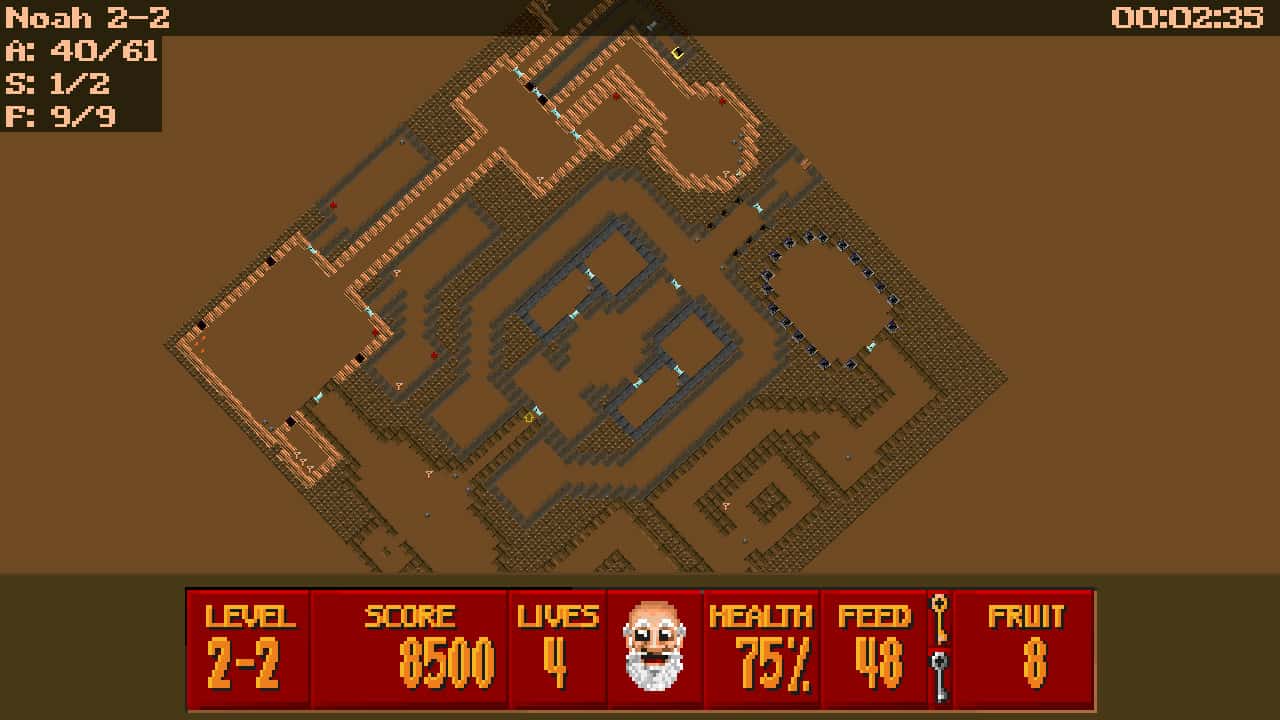 #3. Super 3-D Noah's Ark (GOG) De: Piko Interactive