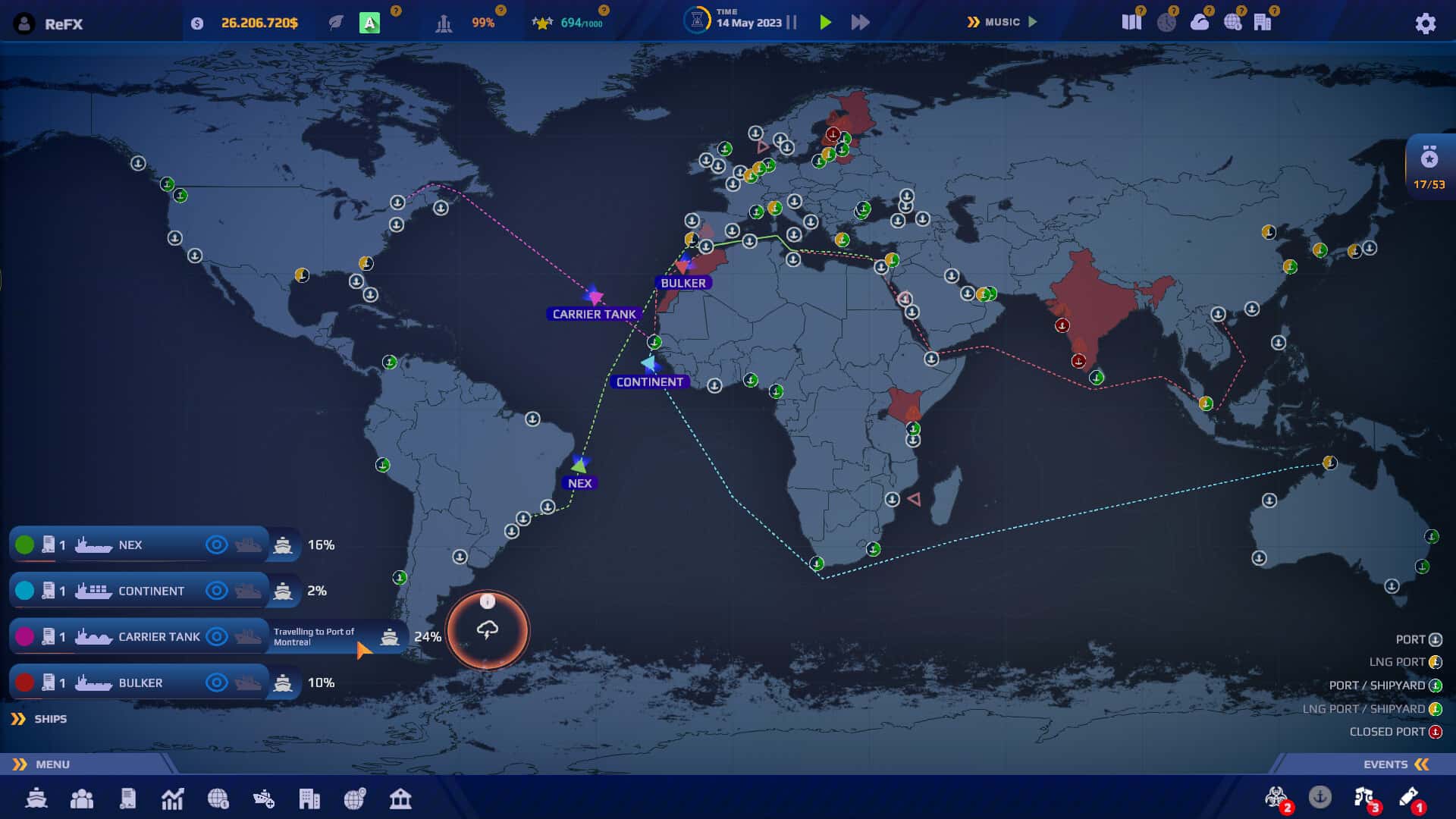 #4. SeaOrama: World of Shipping (GOG) Ved: PID Games