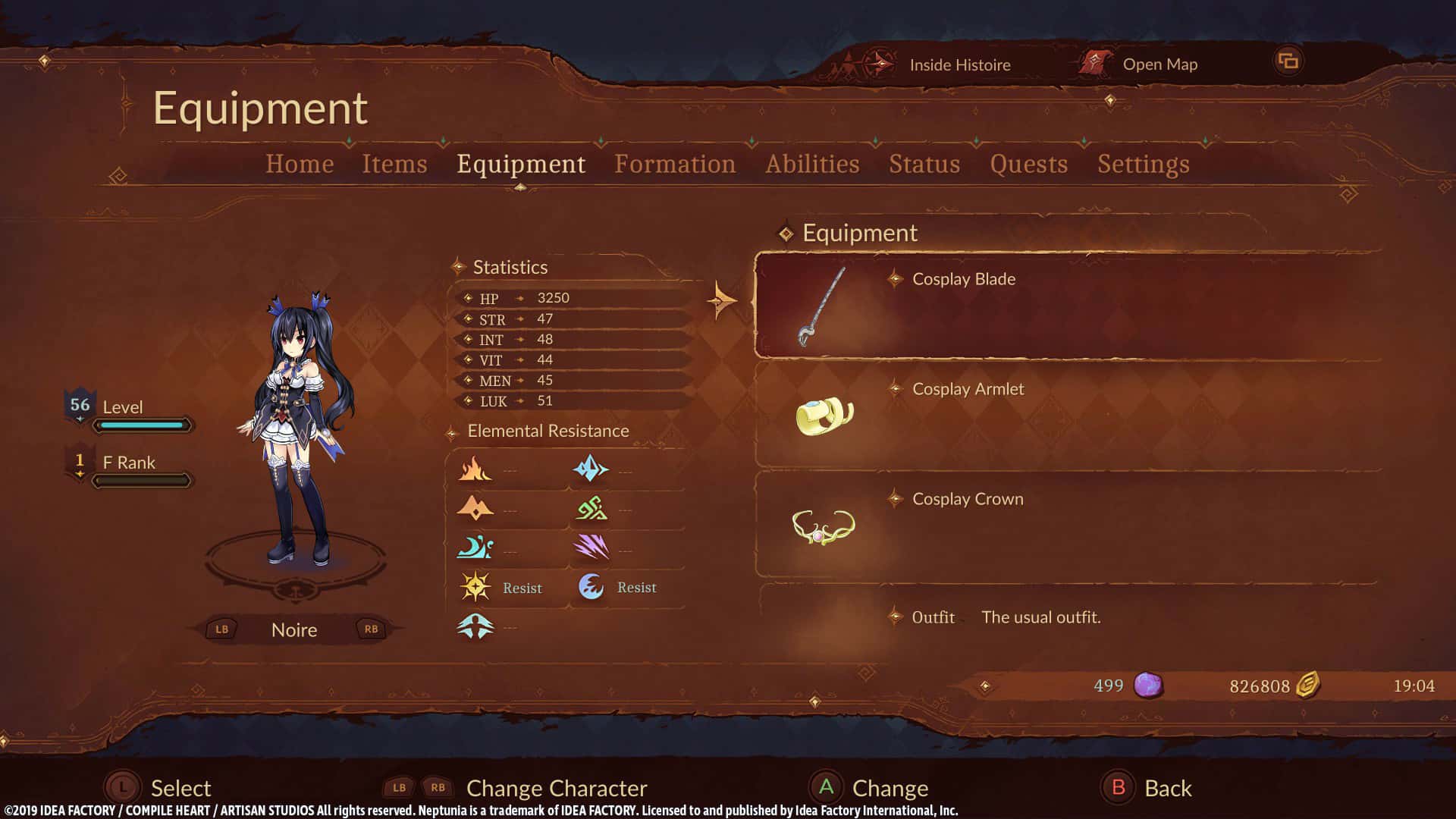 #2. Super Neptunia RPG - [Cosplay Series] Equipment Set (GOG) Podle: Idea Factory International