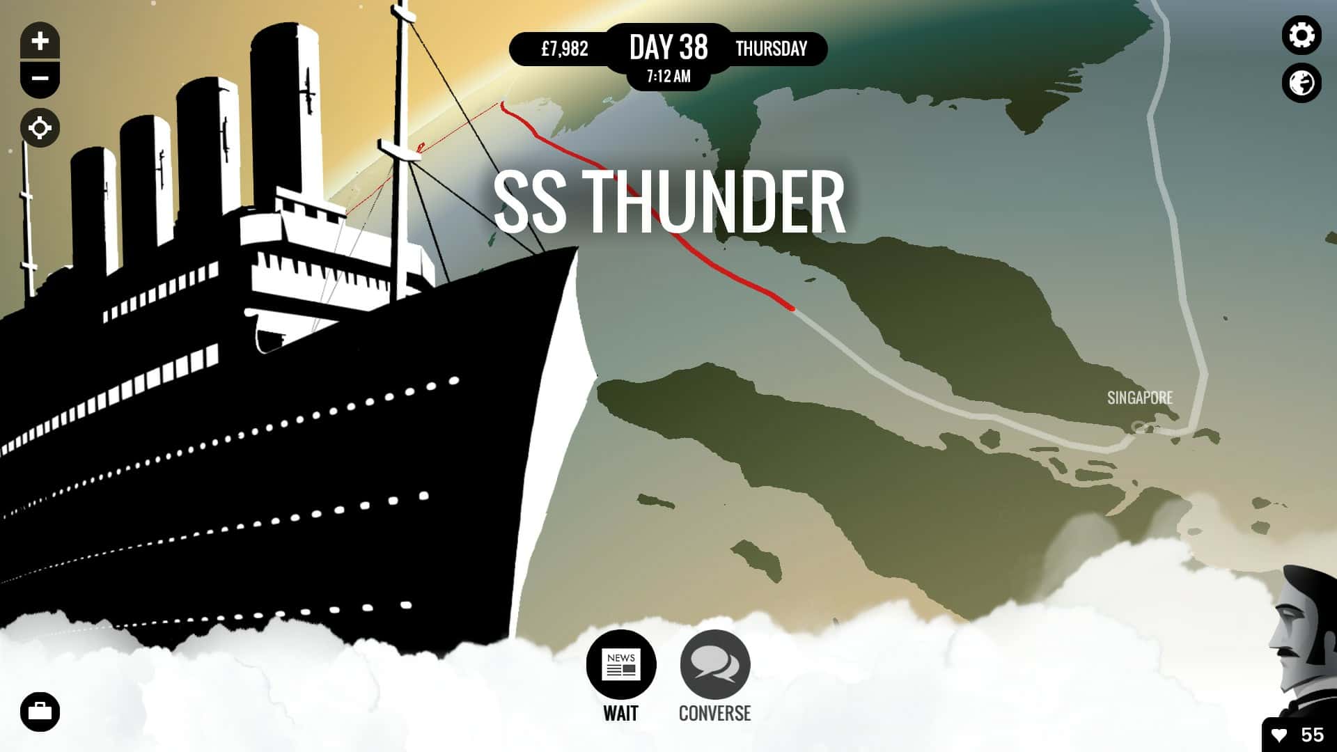 #6. 80 Days (GOG) 由: inkle Ltd