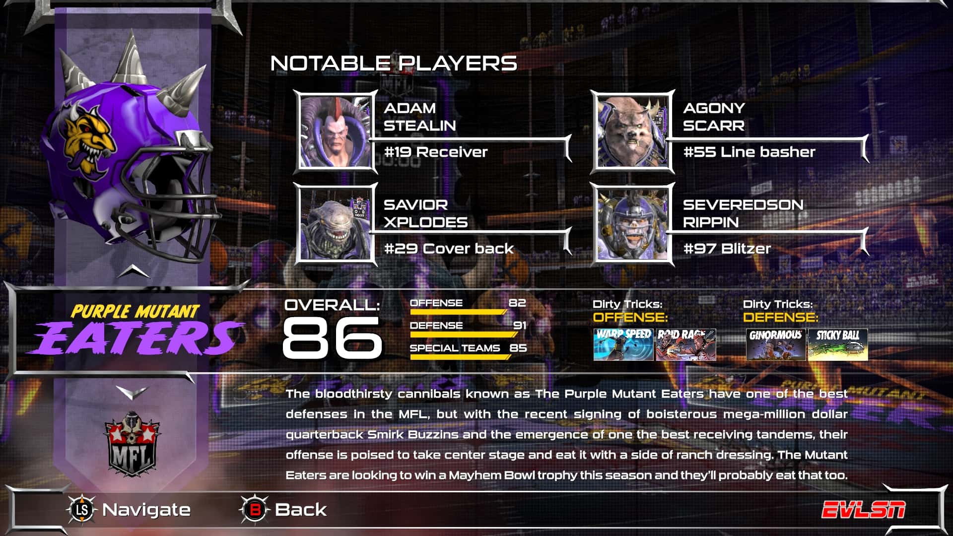 #2. Mutant Football League: Dynasty Edition - Purple Oil Pack (GOG) بواسطة: Digital Dreams Entertainment Inc.