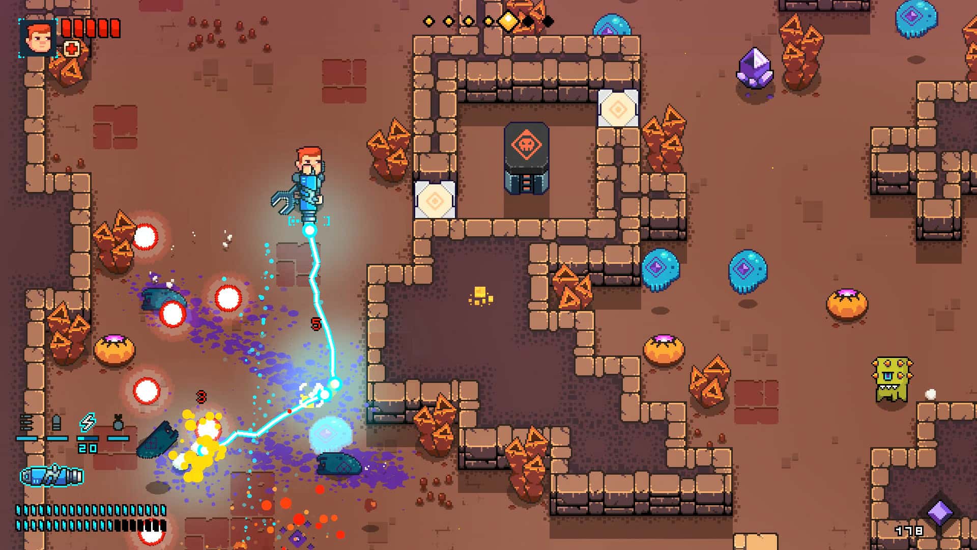 #6. Space Robinson: Hardcore Roguelike Action (GOG) Podle: Alawar