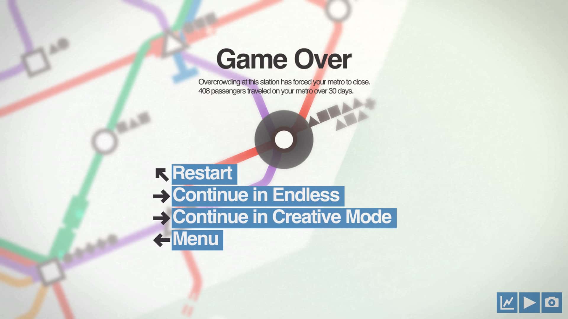 #7. Mini Metro (GOG) От: Dinosaur Polo Club