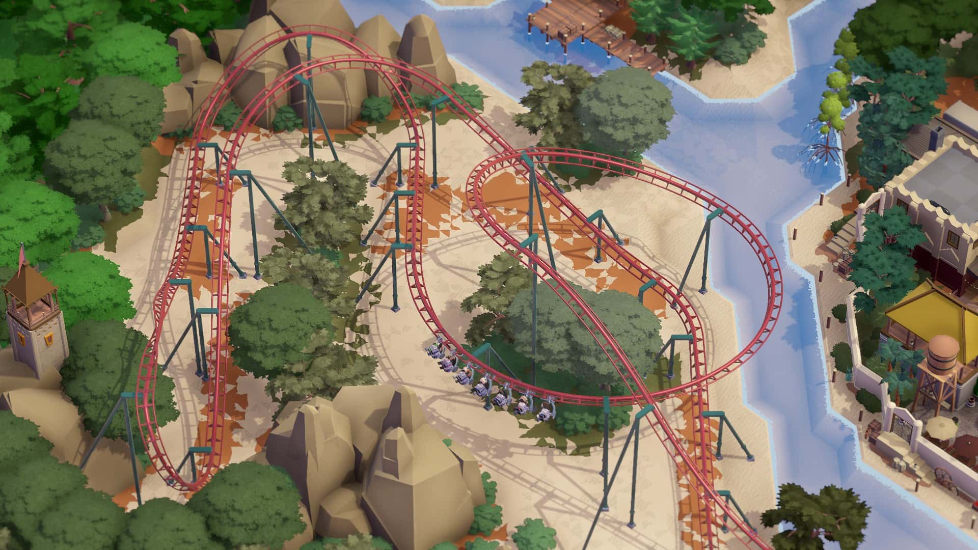 #2. Parkitect Deluxe (GOG) Bởi: Texel Raptor