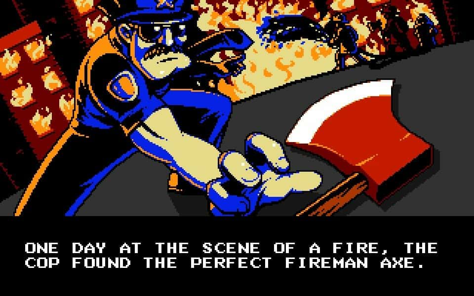 #1. Axe Cop (GOG) โดย: Red Triangle Games