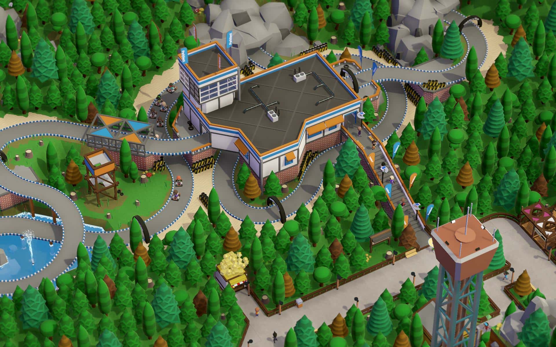 #5. Parkitect (GOG) 由: Texel Raptor