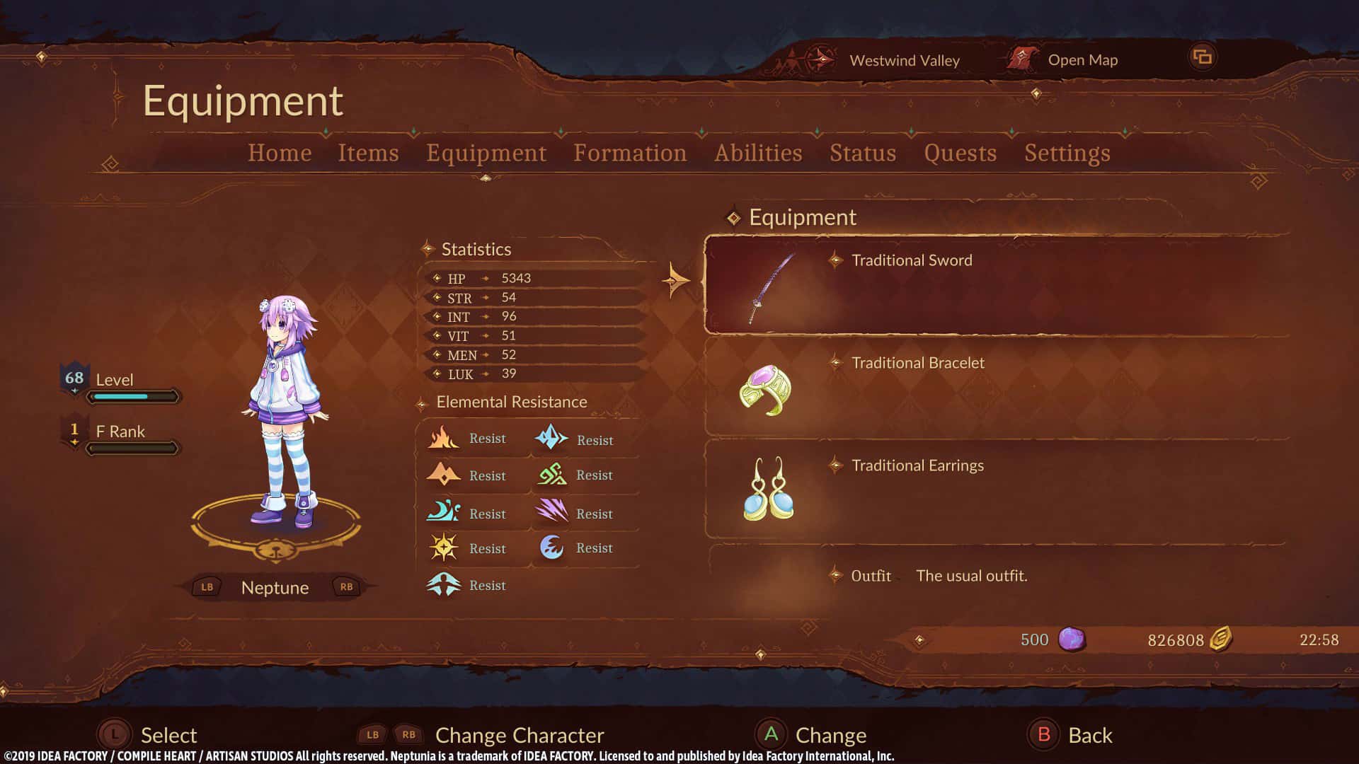 #1. Super Neptunia RPG - [Traditional Series] Equipment Set (GOG) 由: Idea Factory International