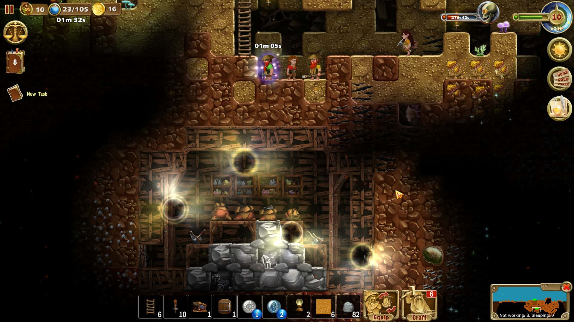 #1. Craft the World - Abandoned Mines (GOG) 由: Dekovir Entertainment