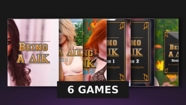 Being a DIK: Seasons 1-3 + The complete official guide Seasons 1-3
