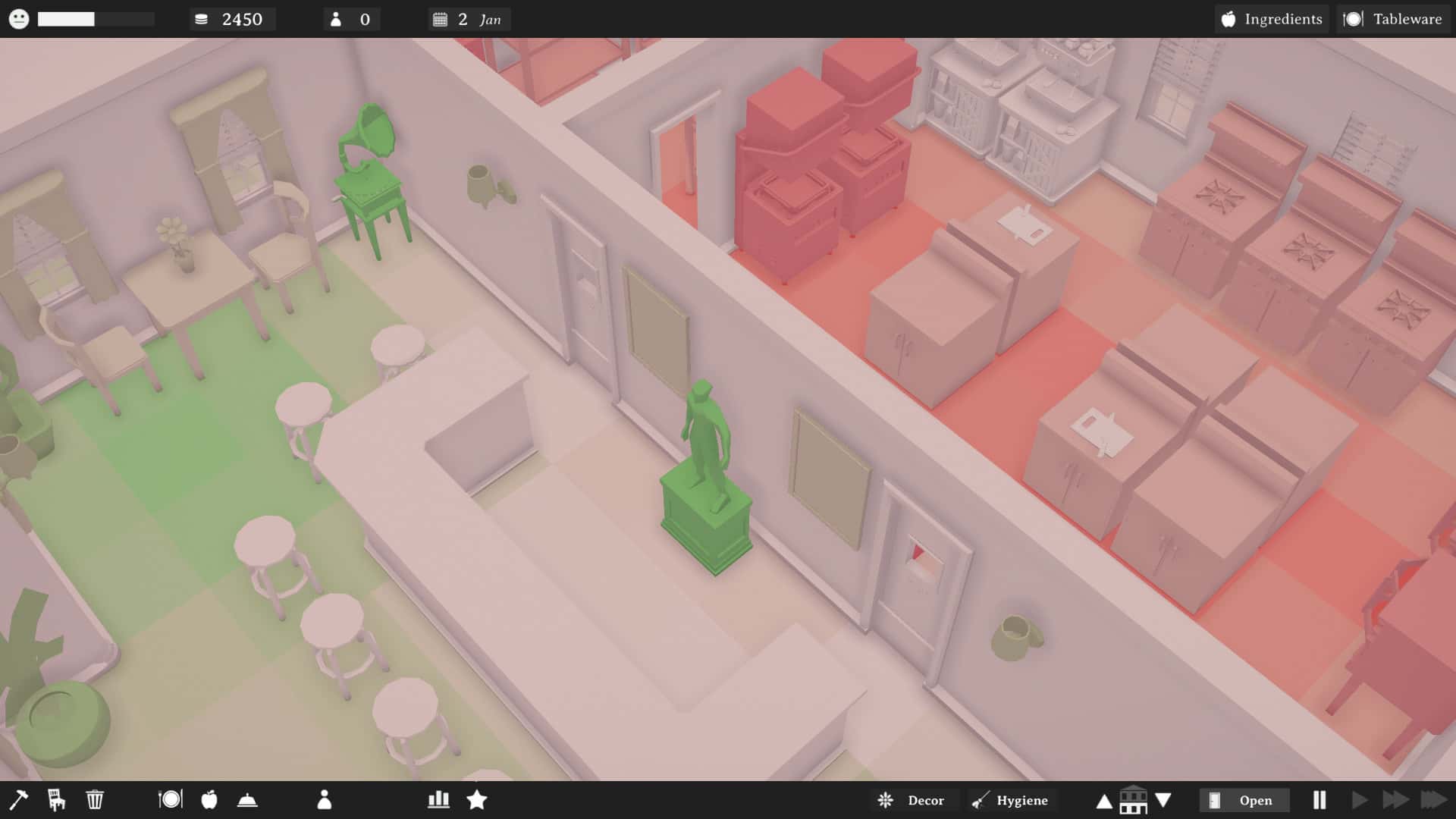 #5. TasteMaker: Restaurant Simulator (GOG) 由: Jelle Booij