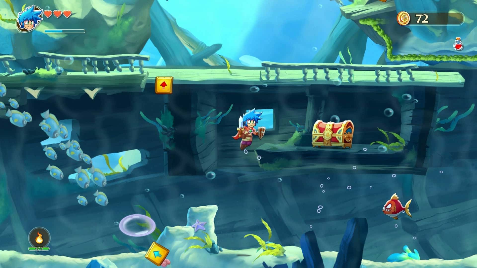 #5. Monster Boy and the Cursed Kingdom (GOG) 来自: FDG Entertainment GmbH & Co KG