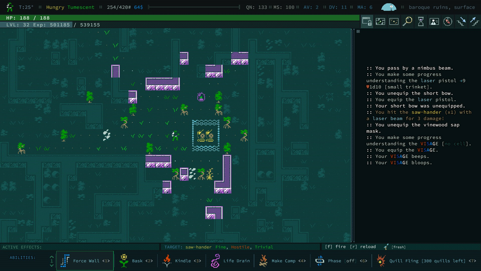 Captura 3 de 8 de Caves of Qud