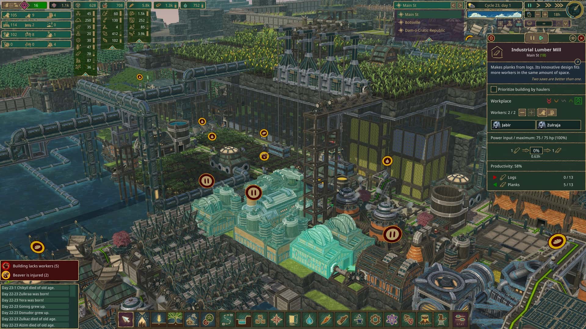 #3. Timberborn (GOG) 由: Mechanistry