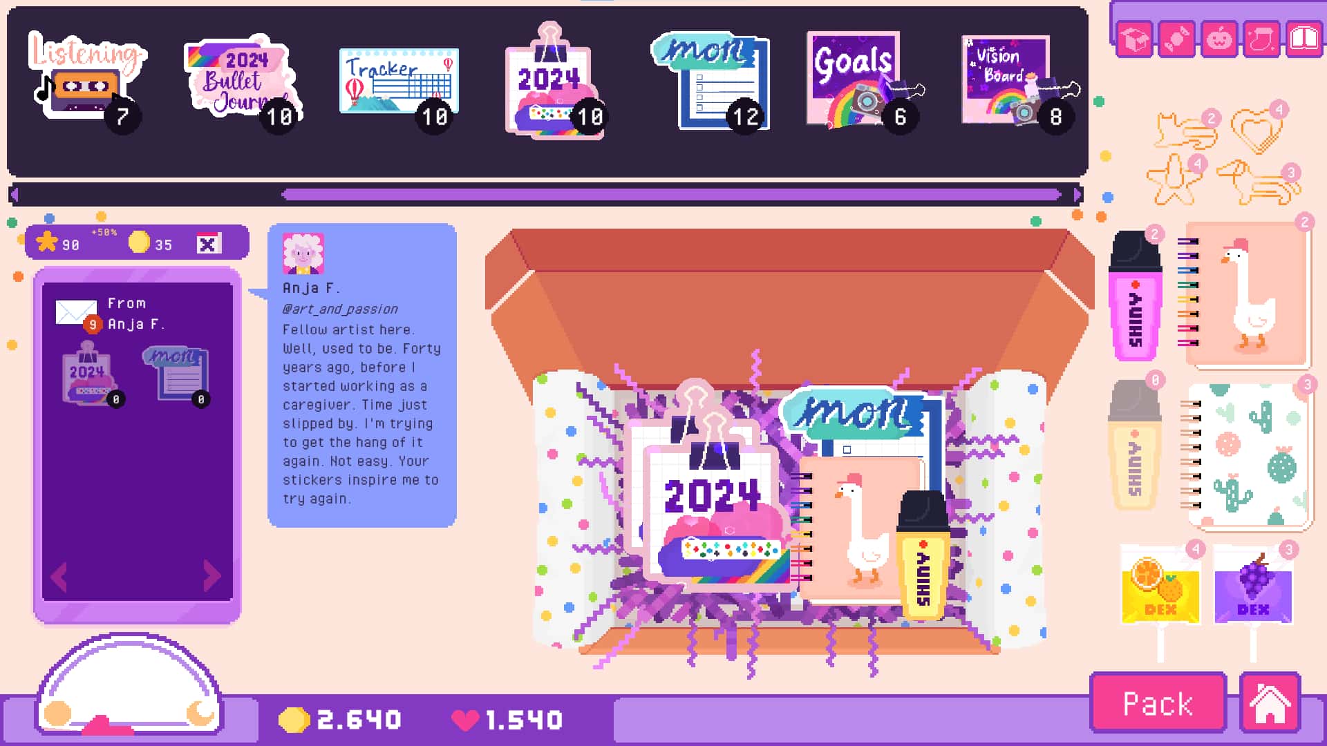 #5. Sticky Business: Plan With Me (GOG) Bởi: Assemble Entertainment