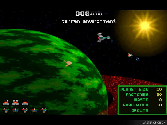 #9. Master of Orion 1+2 (GOG) โดย: Wargaming Labs