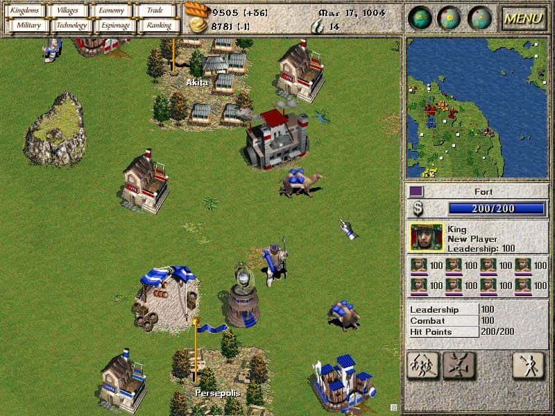 #1. Seven Kingdoms: Ancient Adversaries (GOG) โดย: Enlight Software