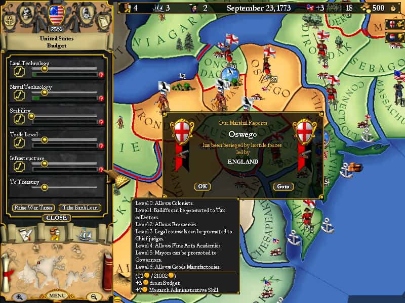 #4. Europa Universalis (GOG) Podle: Paradox Interactive