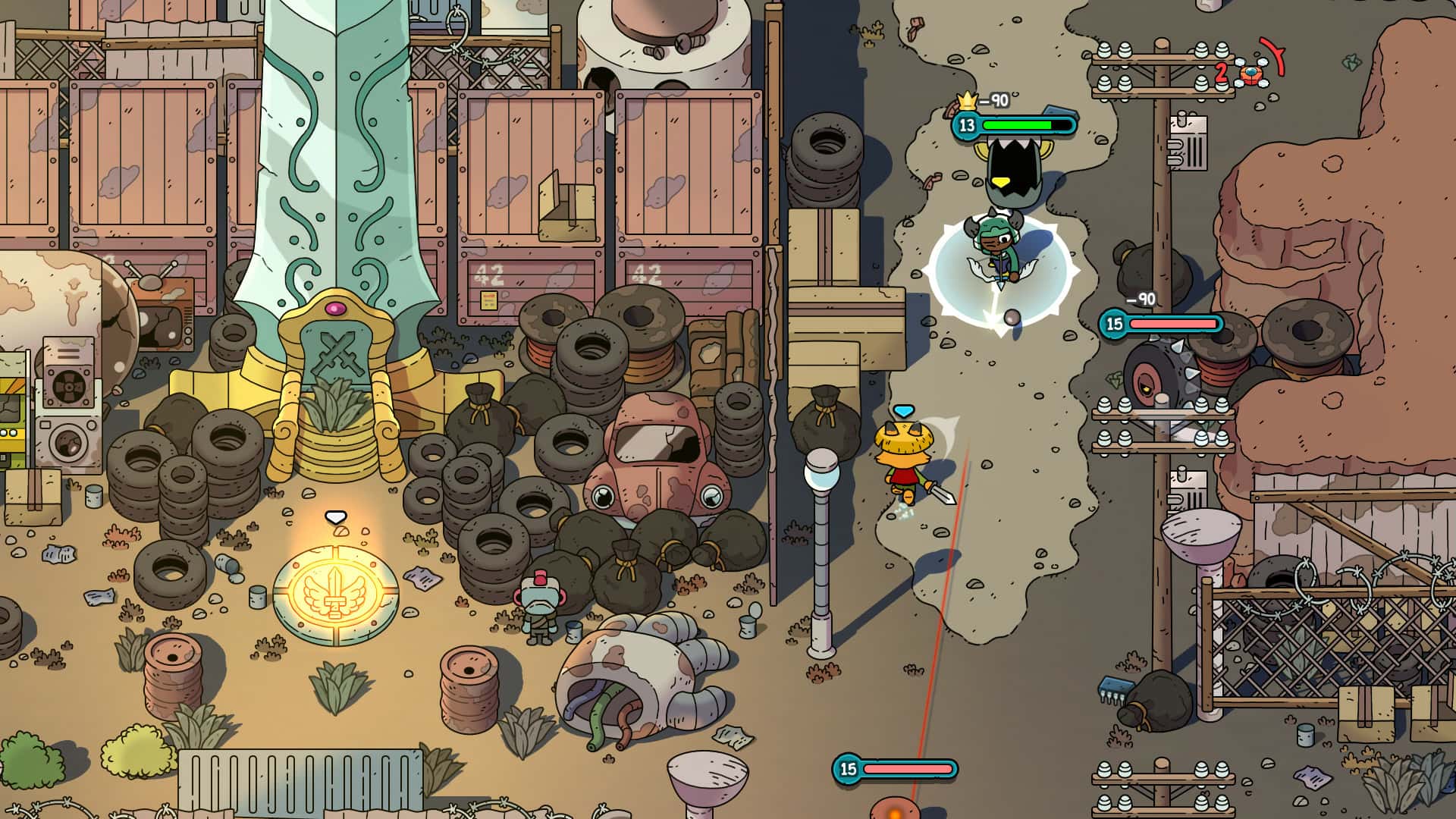 #3. The Swords of Ditto: Mormo’s Curse (GOG) 由: Devolver Digital